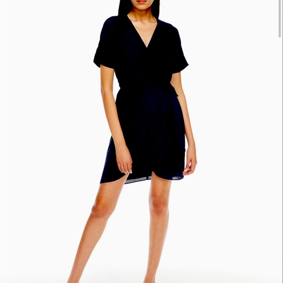 Classic Babaton Wallace Wrap Dress - Picture 1 of 8